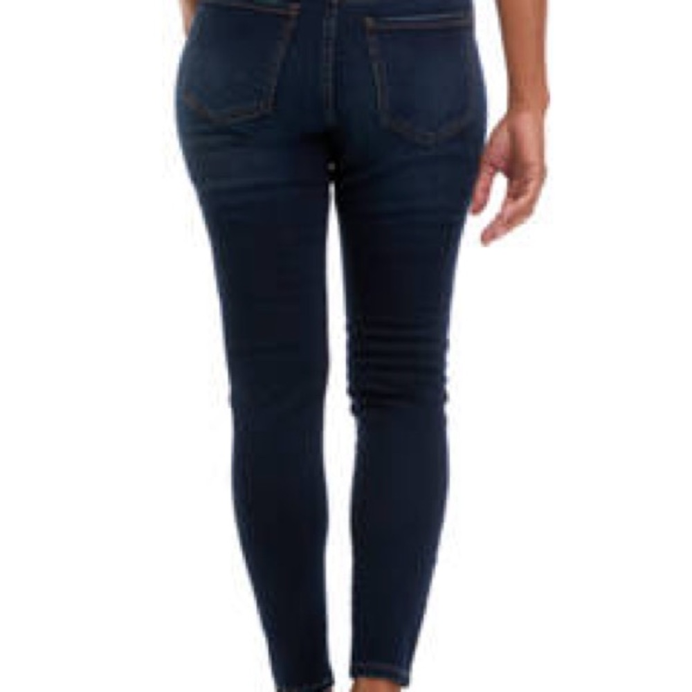 NWT Wonderly 5 pocket mid-rise skinny crop pants size 14R - Picture 2 of 14